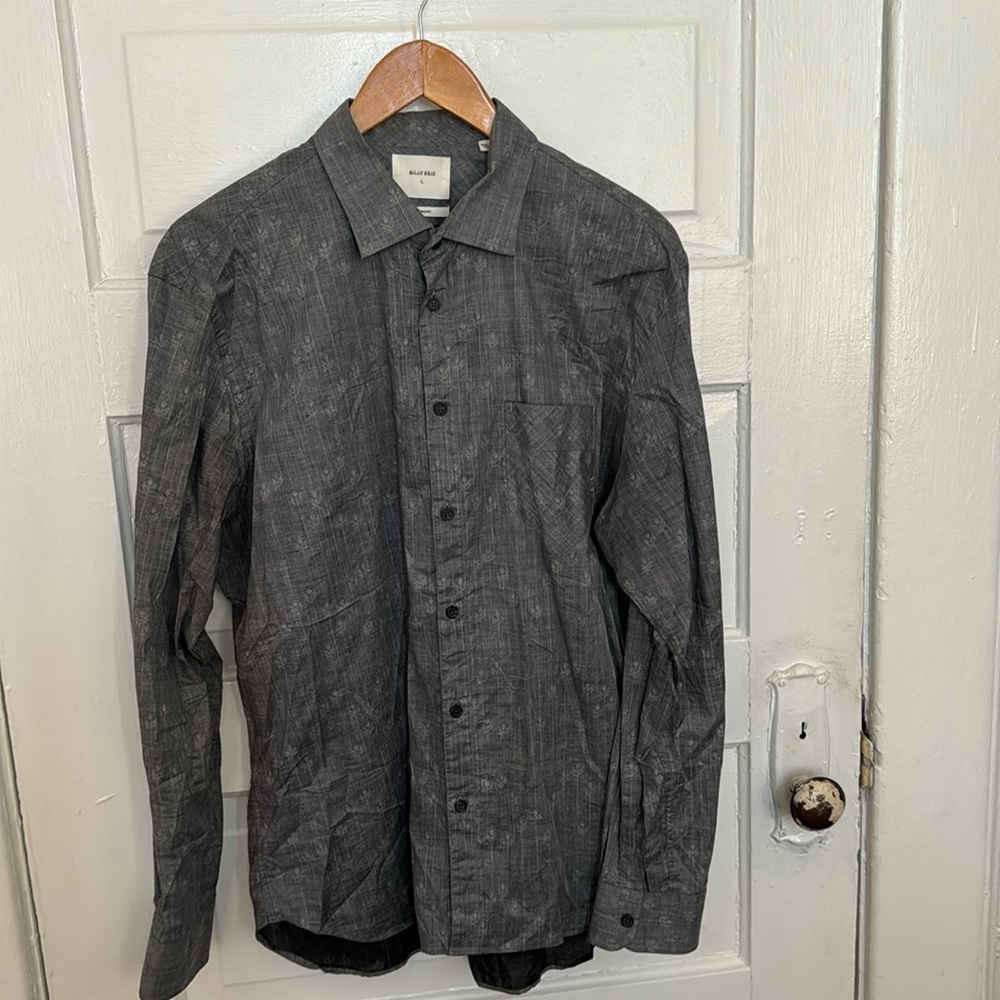 Billy Reid men’s shirt size large standard fit.